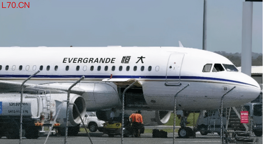 许家印的私人飞机 