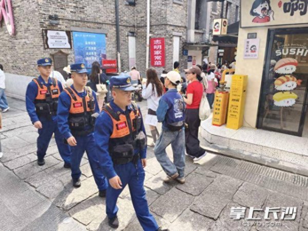 执勤到点、检查到底、宣传到位！长沙消防多措并举护航五一假期